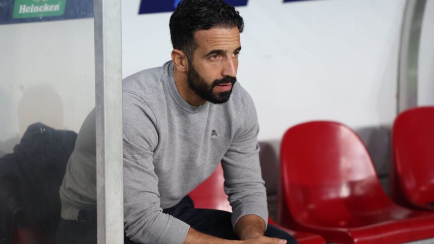 ruben amorim uimeste starul de la united out pentru meciul cu fcsb as juca mai degraba cu antrenorul cu portarii 679733adc0ba1