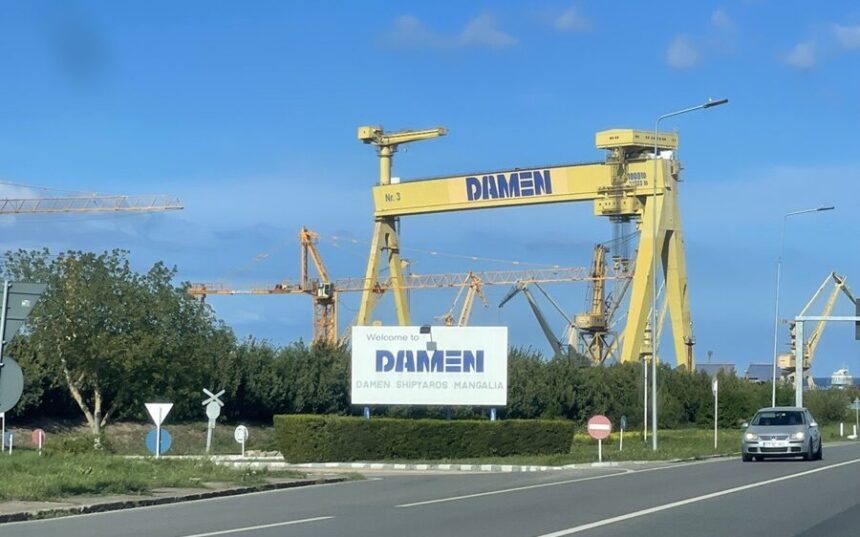 sindicatul liber navalistul anunta un nou protest angajatii damen shipyards mangalia cer masuri urgente pentru salvarea santierului naval 6790fca4703a6
