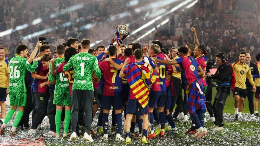 suma uriasa incasata de barcelona dupa victoria din finala supercupei spaniei in fata rivalei real madrid 6785603c5dfea