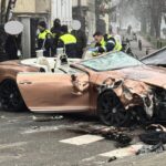 un bentley de 300 000 de euro implicat intr un accident 679cc8a8ce549