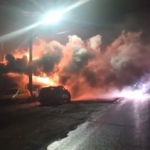 video incendiu puternic ard paleti din lemn patru containere si doua autoturisme a fost transmis mesaj ro alert 6793fb42bb234