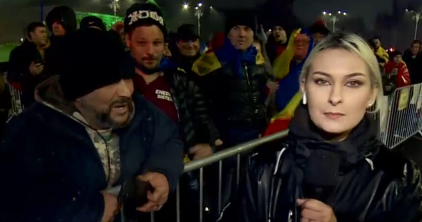 video nu va e frica sa va omoare lumea in bataie jurnalistii digi24 amenintati de sustinatorii lui calin georgescu 6793da1147a96