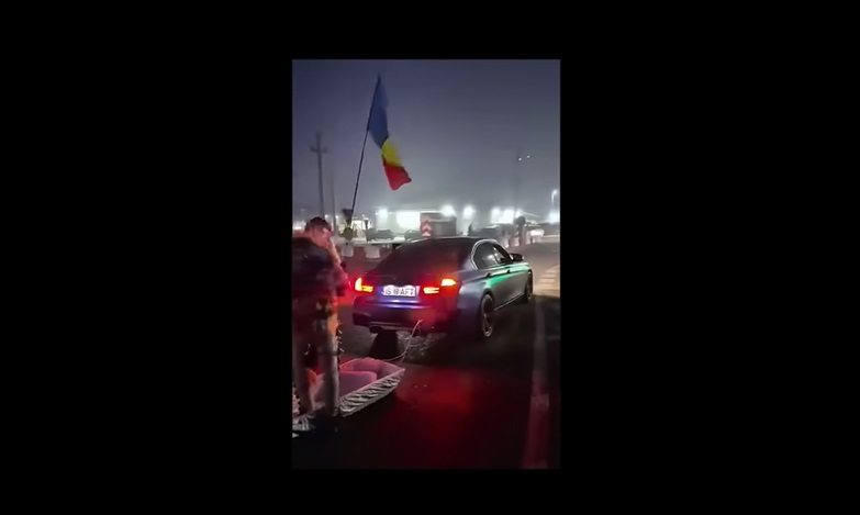 video un sofer a facut drifturi cu un sicriu legat de masina dupa o provocare pe tik tok 67766729a4043