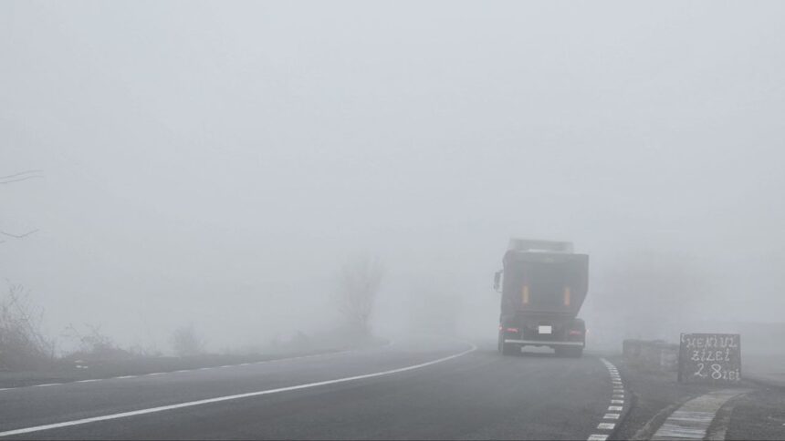 atentie soferi ceata reduce vizibilitatea in trafic politia romana despre situatia de la constanta 679dc5b95380f