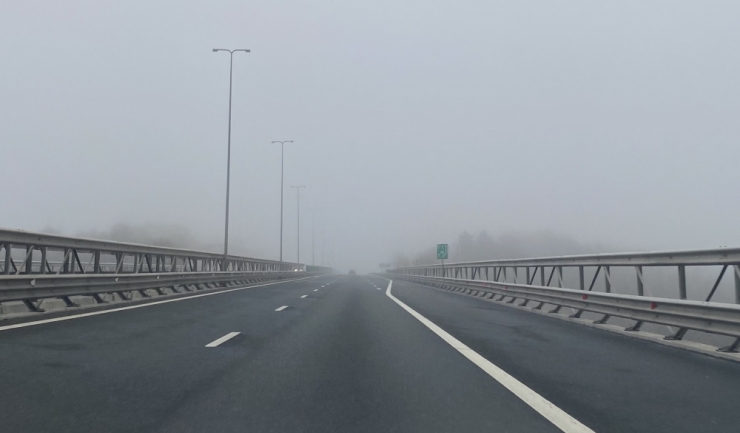 atentie soferi se circula in conditii de ceata pe autostrada a2 bucuresti constanta 67b96fbdb9d90
