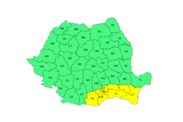 avertizarea de cod galben pentru constanta prelungita pana miercuri dimineata ninsori si vant puternic afecteaza sudul tarii 67b21ff773800