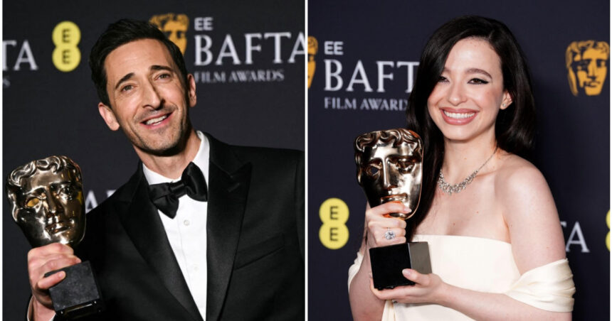 bafta 2025 adrien brody si mikey madison cei mai buni actori in rol principal 67b25e33805bb