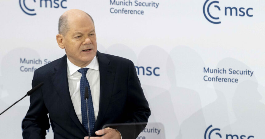 cancelarul scholz il acuza pe vicepresedintele american vance de interferenta in campania electorala din germania 67b0787768d57