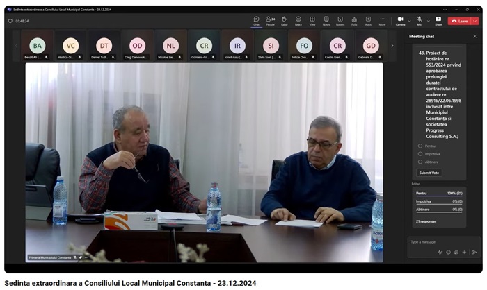 consilierii locali constanteni intruniti in sedinta ordinara ce proiecte au fost aprobate 67c1a0fd86723