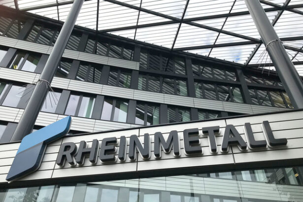 cotatia actiunilor rheinmetall producatorul german de armanent este de zece ori peste nivelul inregistrat la inceputul razboiului din ucraina 67bf249aa2d7a