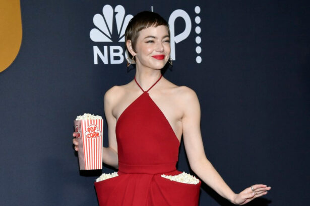 cum arata rochia popcorn purtata de emma stone pe covorul rosu actrita a atras toate privirile cu creatia louis vuitton 67b5d9acecee7