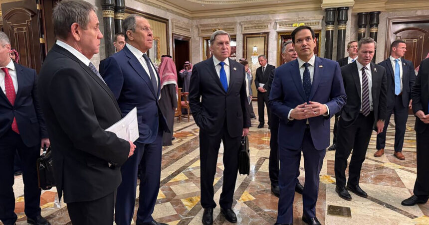 de ce s au intalnit americanii cu rusii la riad explicatiile secretarului de stat american marco rubio 67b83af8d3a48