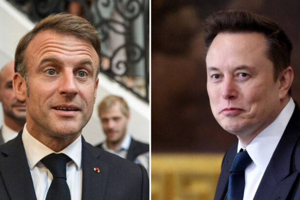 emmanuel macron sare in apararea lui elon musk care a lipsit de la summit ul ai de la paris este normal 67ab91d90c4fb