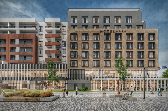 exclusiv foto giorgica baicu incepe constructia unui ansamblu rezidential si a unui hotel de 4 stele langa berceni arena 67b67a4dd5bce