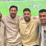 foto american dream lionel messi a mers la super bowl alaturi de suarez alba si busquets 67a9cbe9ec383