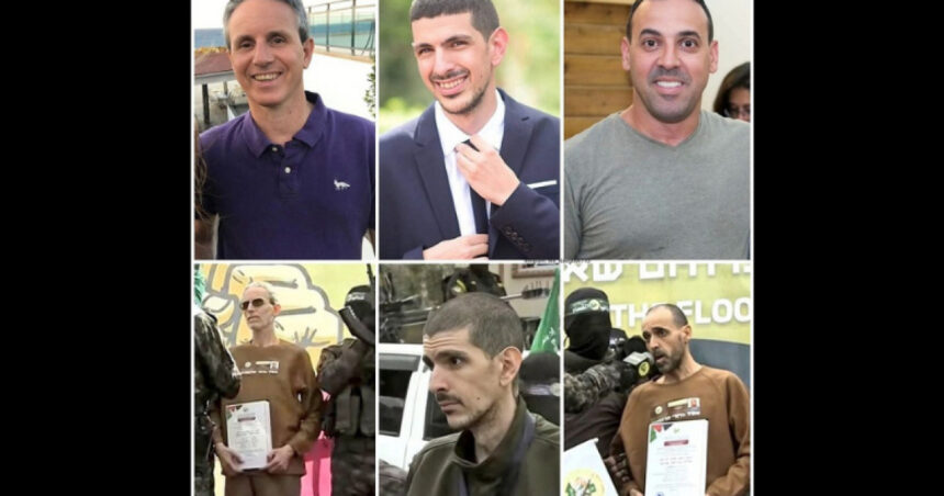 foto drama de dupa iesirea din captivitate 2 dintre cei 3 ostatici eliberati sambata au aflat ca si au pierdut familiile in atacul hamas 67a8cb7c46def