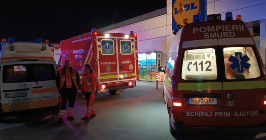 foto spray lacrimogen folosit intr un supermarket din medgidia a fost activat planul rosu de interventie 67ae3b72a47fa