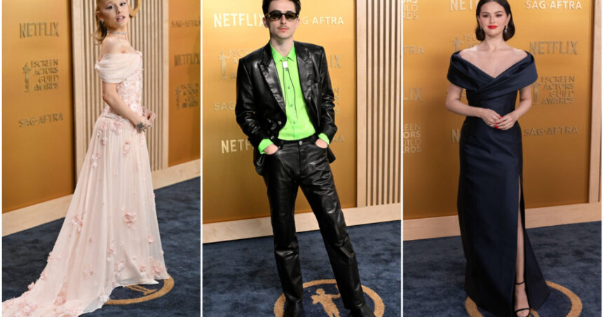 galerie foto cele mai spectaculoase tinute de la gala sag awards 2025 vedetele care au impresionat pe covorul rosu 67c0bb8cc5287