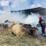 incendiu in cogealac baloti distrusi intr un incendiu 67b03e357faaf