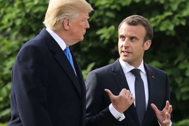 macron ii transmite lui trump ca intre aliati nu poti sa l faci pe celalalt sa sufere cu taxe vamale 67b9f24488017