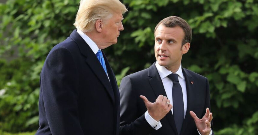 macron ii transmite lui trump ca intre aliati nu poti sa l faci pe celalalt sa sufere cu taxe vamale 67b9f24488017
