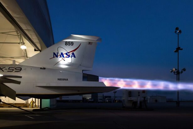 nasa a finalizat testele cu motorul supersonic fara zgomot al avionului x 59 67b4b88b49d65