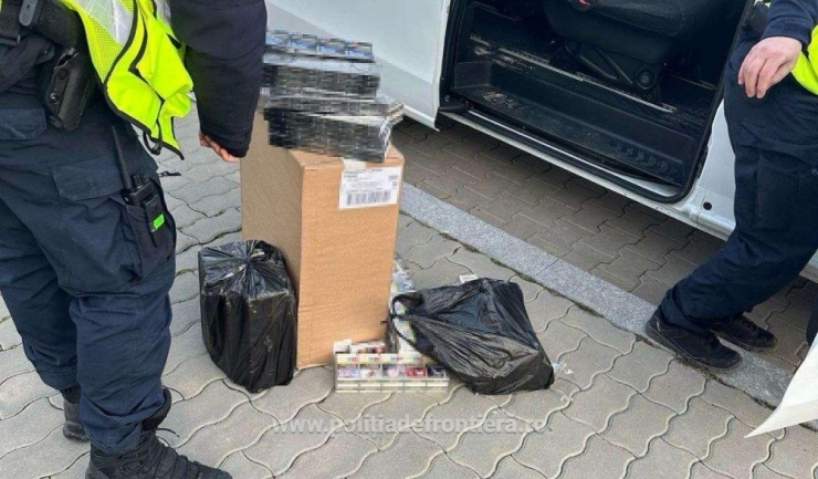 peste 16 000 de tigarete provenite din bulgaria confiscate de politistii de frontiera constanteni 67bf5eda634e0