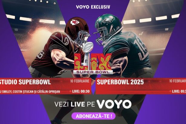 super bowl 2025 este live pe voyo costin stucan catalin oprisan si smiley invitati intr o editie speciala inainte de cel mai urmarit eveniment sportiv din sua 67a86c27f09b3