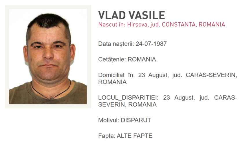 Un bărbat din orașul Hârșova a dispărut. Dacă aveți informații despre el, sunați la 112! 1 un barbat nascut in orasul harsova a disparut daca aveti informatii despre acesta sunati la 112 67b218d7cebc6