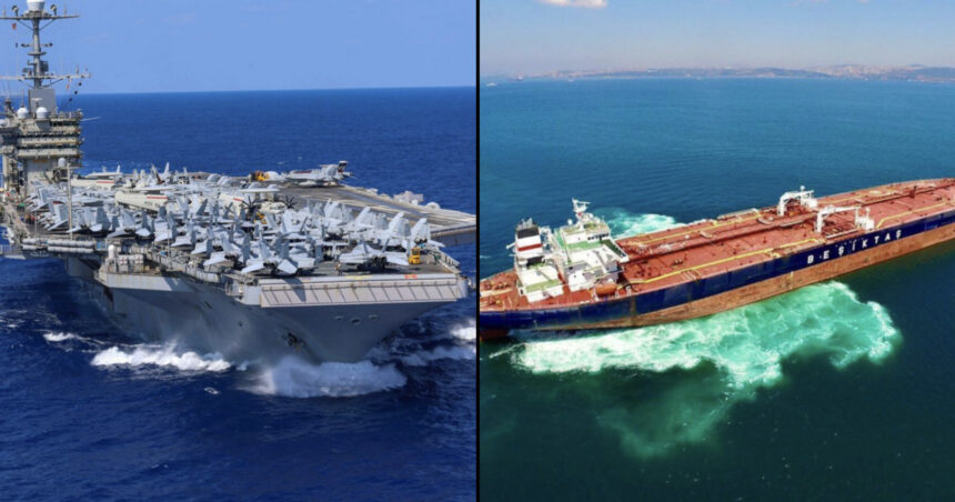 un portavion nuclear al sua s a ciocnit cu un vapor de marfa sub pavilion panamez in marea mediterana 67ae4275245a7