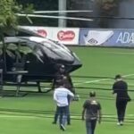 video asa se vine la antrenament neymar si a facut aparitia la santos cu elicopterul chiar pe teren 67a21082c7c40