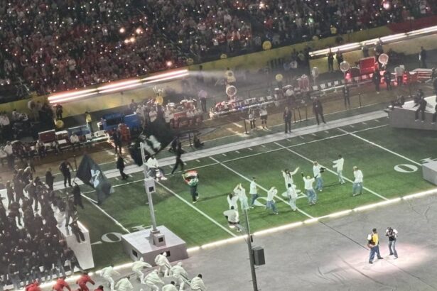 video ce nu s a vazut la show ul lui kendrick lamar de la super bowl un protestatar a urcat pe scena ce a urmat 67a99b1cd2e74