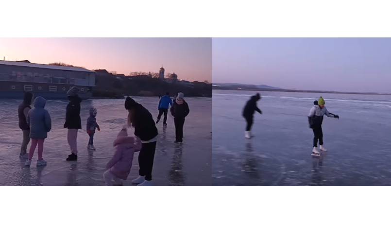 video continua traditia la sarichioi lacul razelm a devenit un imens patinoar natural 67bba0b1d3ecd