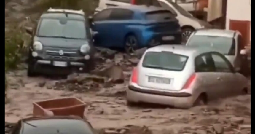 video inundatii puternice in sicilia pompierii au avut peste 100 de interventii opt regiuni din sudul italiei sub alerta cod galben 67a0b8ff255a6