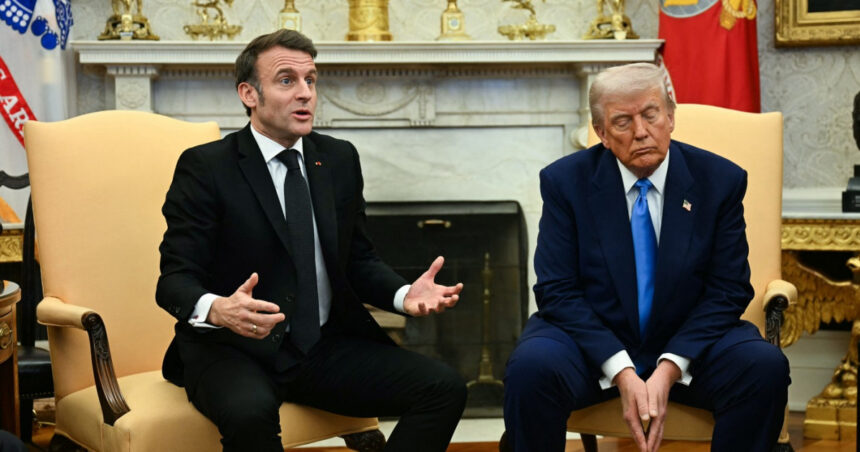 video macron in vizita la casa alba trump spune ca se va intalni cu zelenski saptamana aceasta sau saptamana viitoare 67bcb8686e6c2