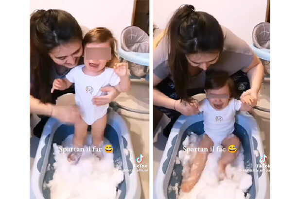 video protectia copilului s a autosesizat in cazul bebelusului bagat de mama in vana cu zapada revolta in mediul online 67bad4d46fdb7