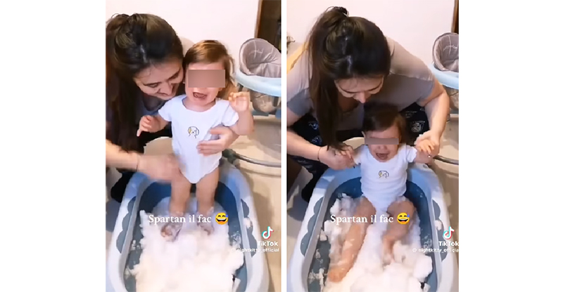 video protectia copilului s a autosesizat in cazul bebelusului bagat de mama in vana cu zapada revolta in mediul online 67bad4d46fdb7