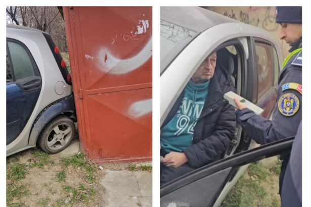 video un politist aflat in timpul liber a evitat o tragedie in tomis nord un sofer beat a lovit cu masina un garaj zona fiind plina de copii 67ab21c5924bc