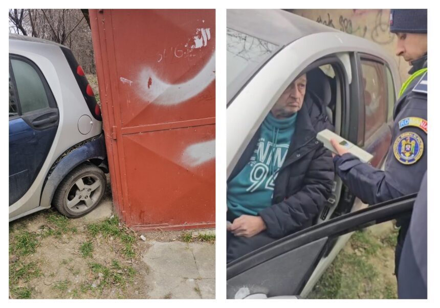 video un politist aflat in timpul liber a evitat o tragedie in tomis nord un sofer beat a lovit cu masina un garaj zona fiind plina de copii 67ab21c5924bc
