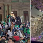 videofoto haos in philadelphia dupa finala super bowl fanii eagles vandalizeaza orasul aprind focuri si se urca pe masinile de politie 67c0286dda49a