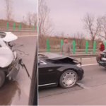 accident in lant pe a2 sensul spre constanta intre doua autoturisme si o autoutilitara traficul este restrictionat 67e6ca5b63095