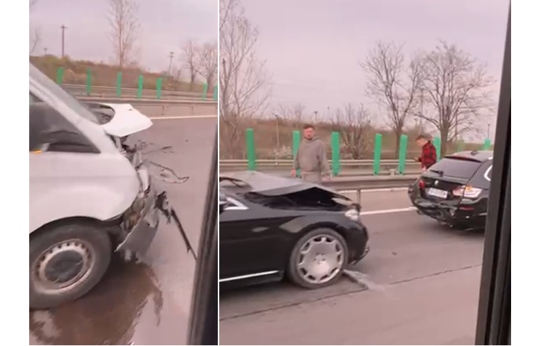 accident in lant pe a2 sensul spre constanta intre doua autoturisme si o autoutilitara traficul este restrictionat 67e6ca5b63095
