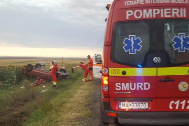 accident la gura dobrogei au fost trimise trei ambulante 67e28bfdbf5ee