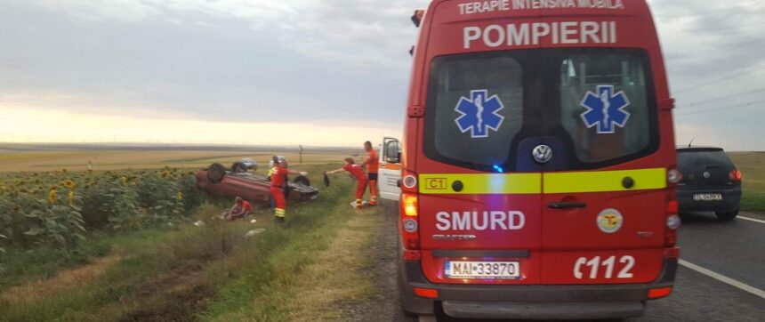 accident la gura dobrogei au fost trimise trei ambulante 67e28bfdbf5ee