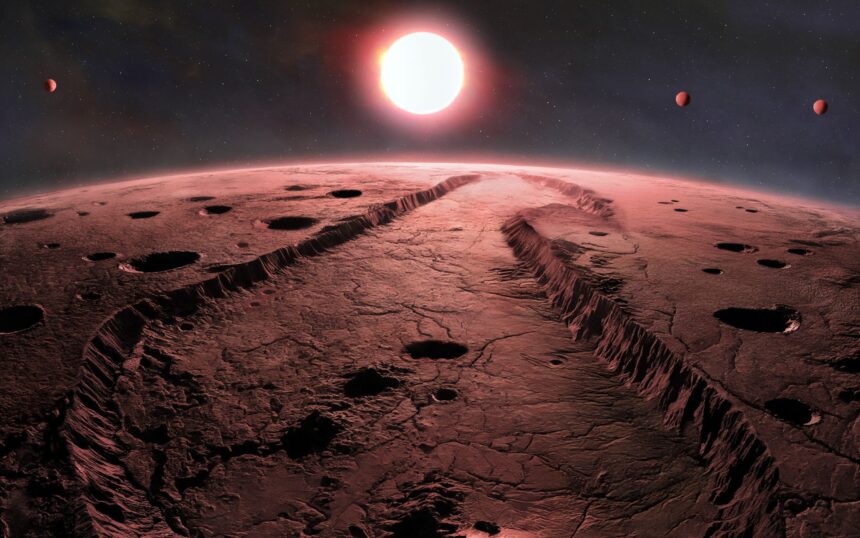 astronomii au descoperit patru planete care orbiteaza una dintre cele mai apropiate stele de pamant 67d2940d755f5