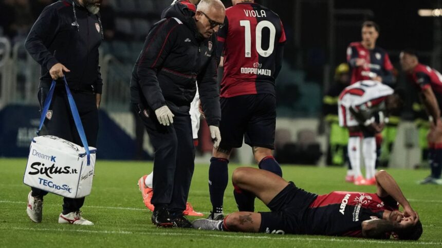 cagliari a facut anuntul despre florinel coman dupa accidentarea suferita la debutul ca titular 67cdc6a2ab50b