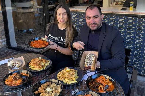 cat costa octopus kebab si un hot dog de caracatita in restaurantul lui pescobar din londra totul e natural avem si fritto misto 67caaecb3377c