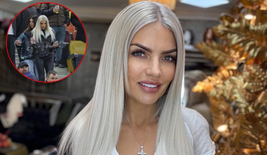 cum a aparut laura vicol in tribune la meciul romania bosnia cat costa geanta cu care a venit pe stadion 67de78d1474d1