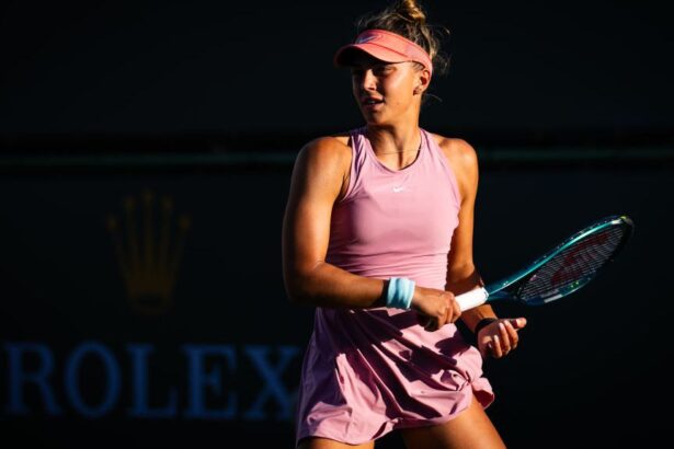 eliminata in optimi de la indian wells jaqueline cristian a avut parte de o descriere superba din partea adversarei 67d00755d7412