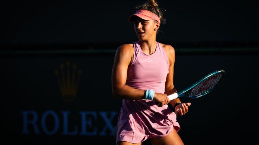 eliminata in optimi de la indian wells jaqueline cristian a avut parte de o descriere superba din partea adversarei 67d00755d7412